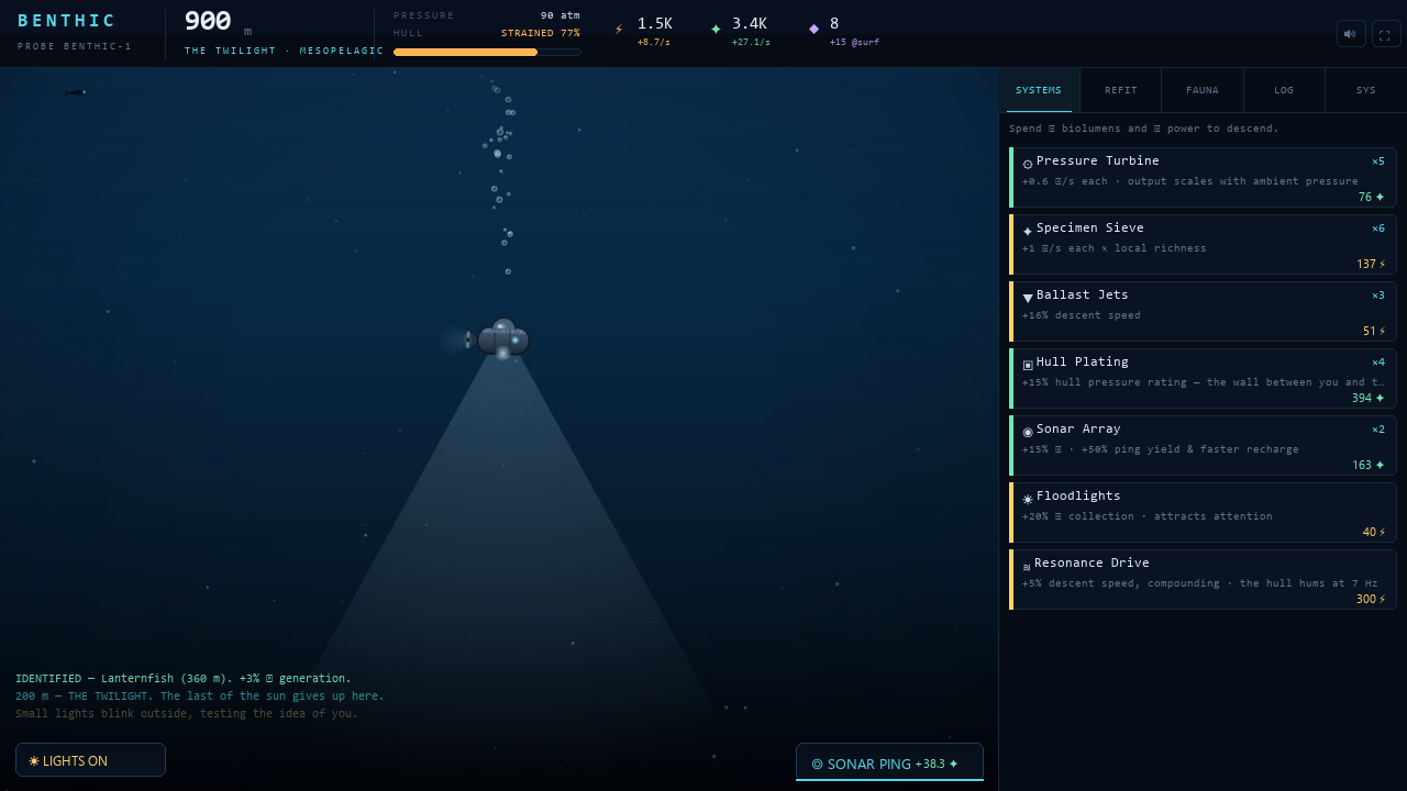 Screenshot 3 for BENTHIC