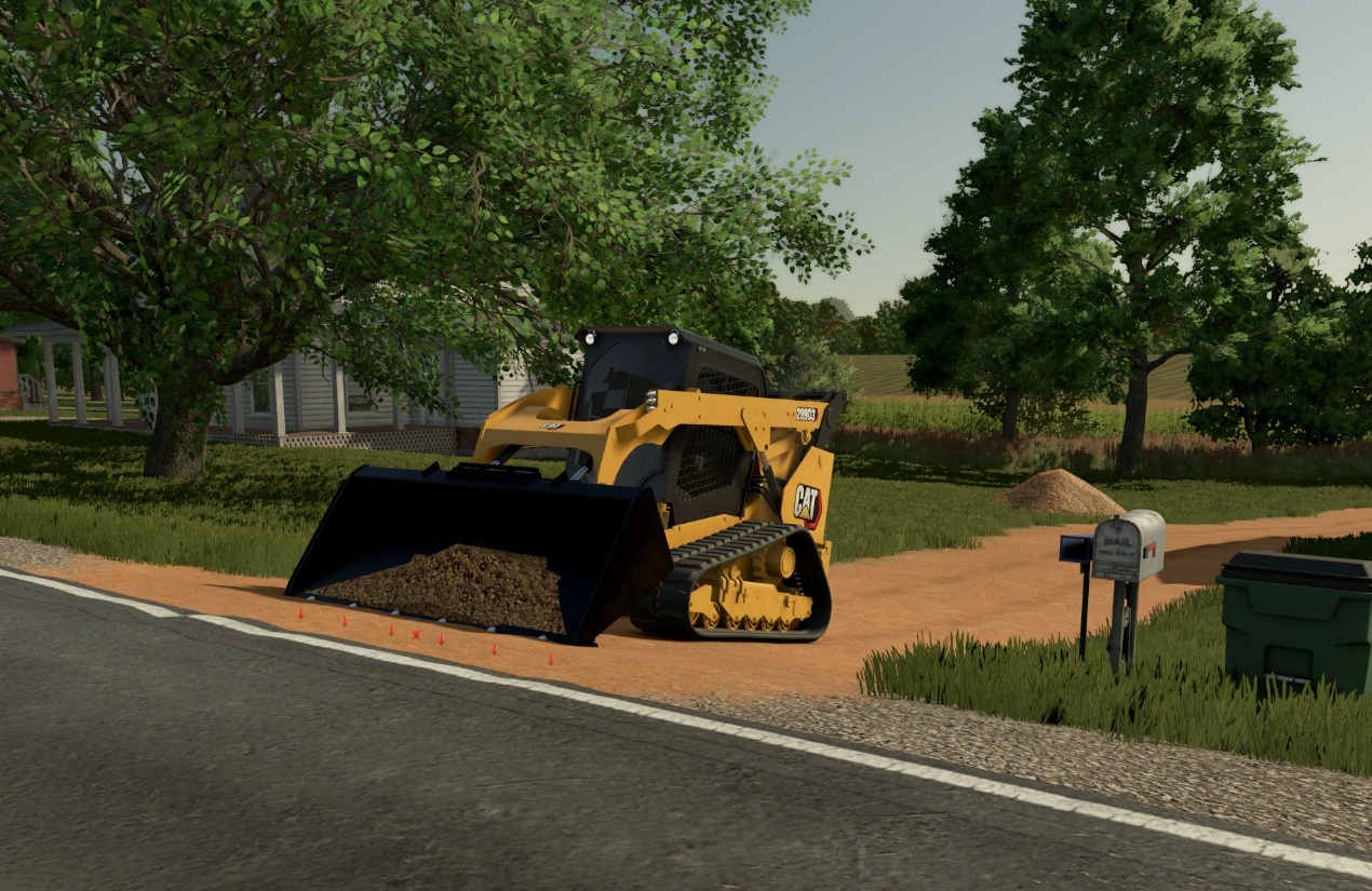 Screenshot 4 for CAT 289 SKID STEER FS25