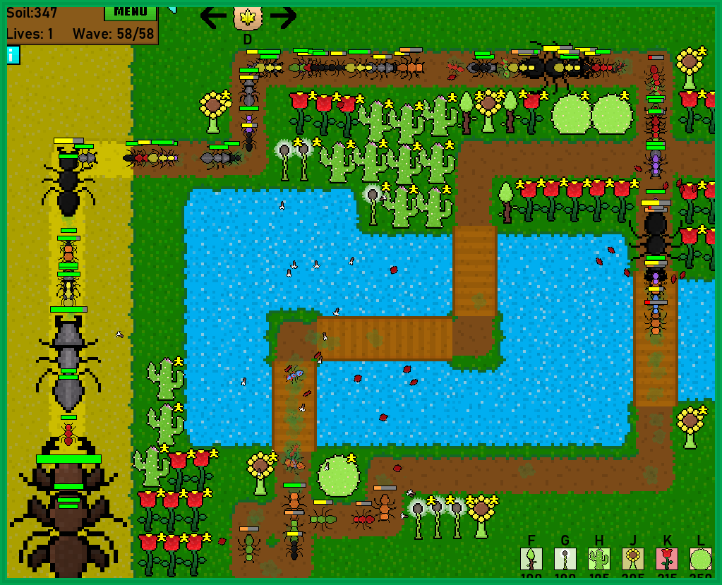 Screenshot 4 for Garden Bugs TD