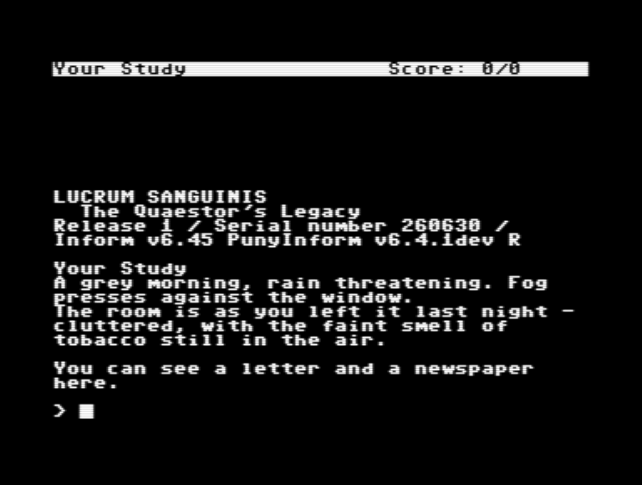 Screenshot 2 for Lucrum Sanguinis - The Quaestor's Legacy