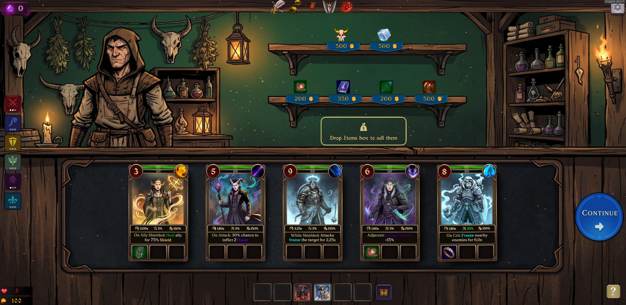 Screenshot 4 for Auto Dungeon Heroes