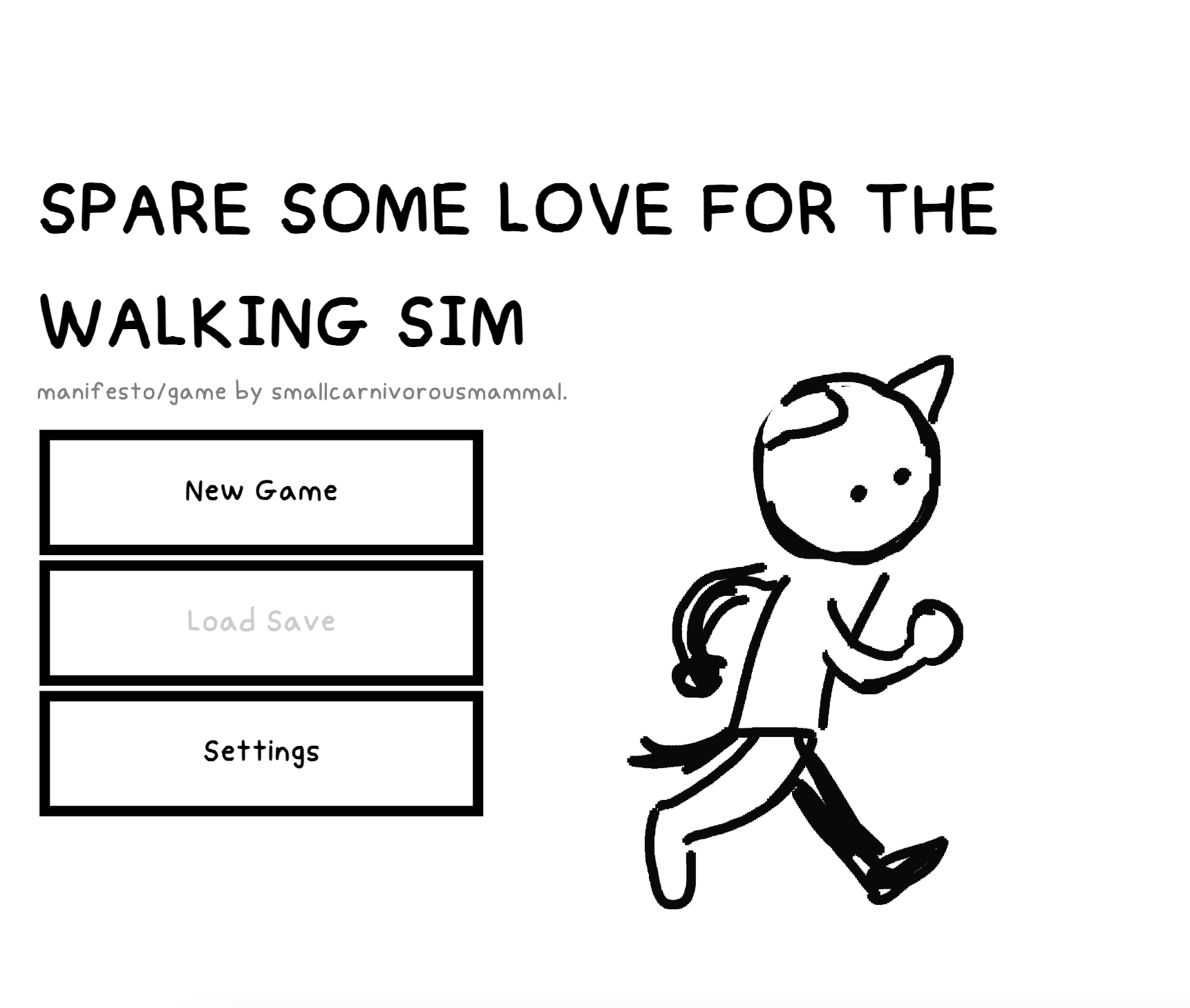 Screenshot 2 for Spare Some Love for the Walking Sim