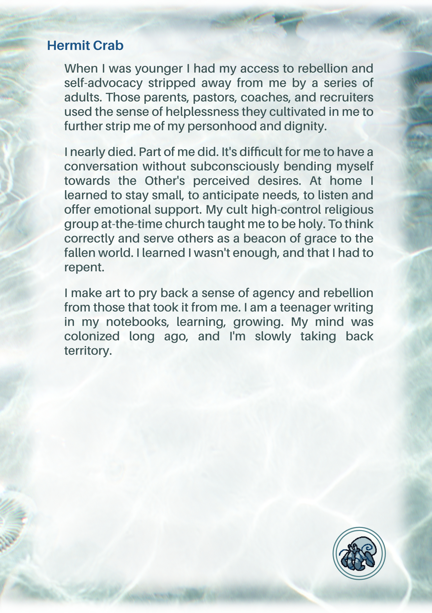 Screenshot 9 for Tidepool Ecosystem Survey