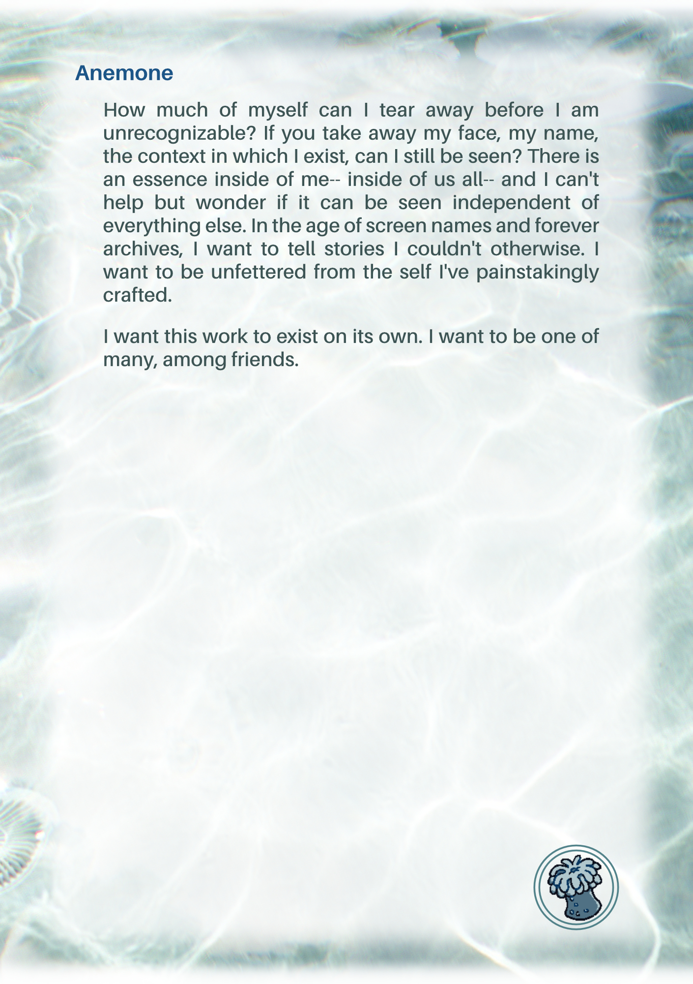 Screenshot 10 for Tidepool Ecosystem Survey