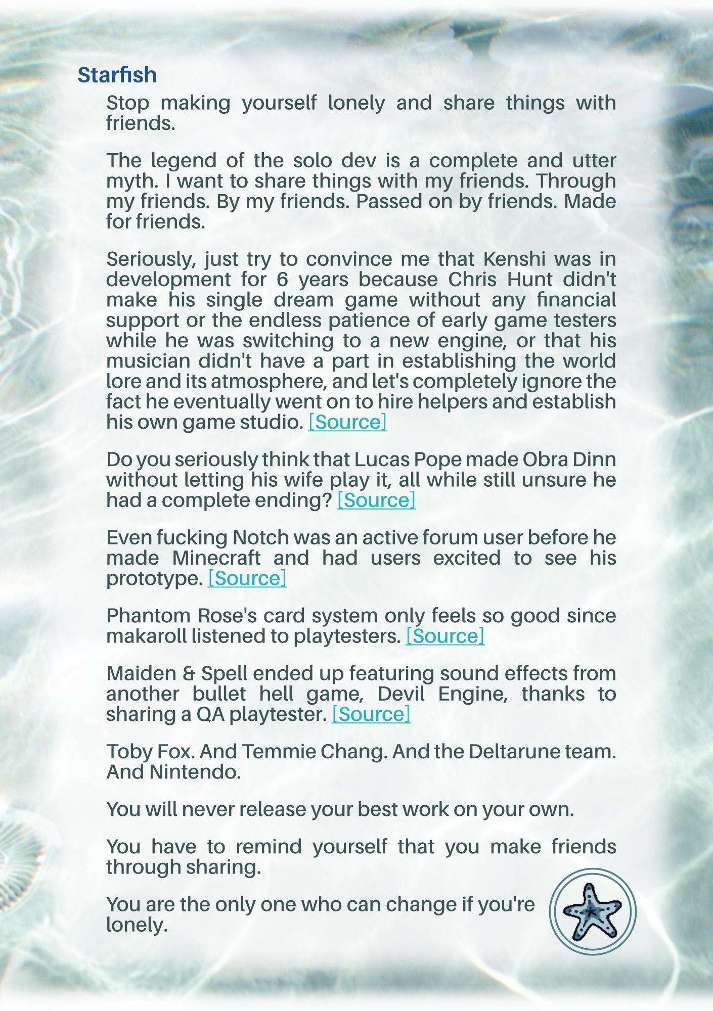 Screenshot 12 for Tidepool Ecosystem Survey