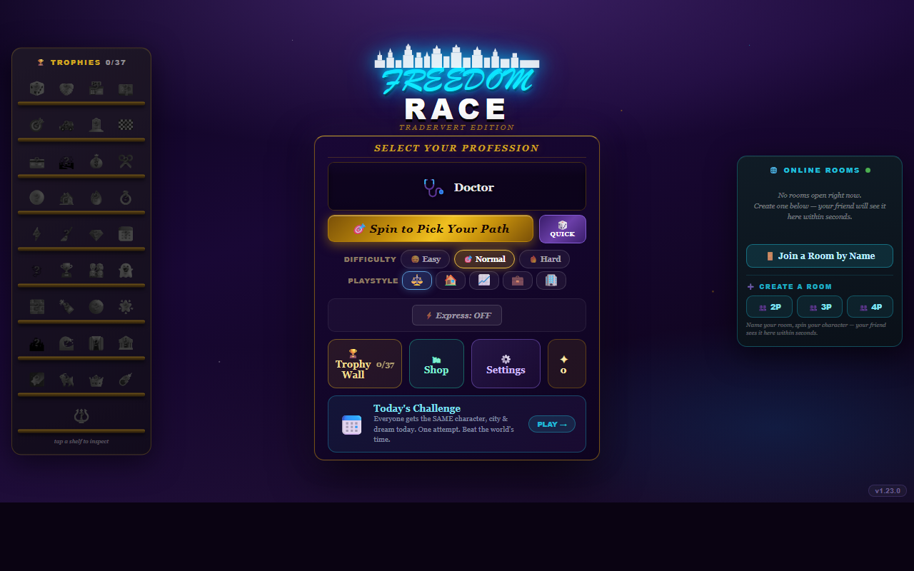 Screenshot 7 for Freedom Race — Tradervert Edition