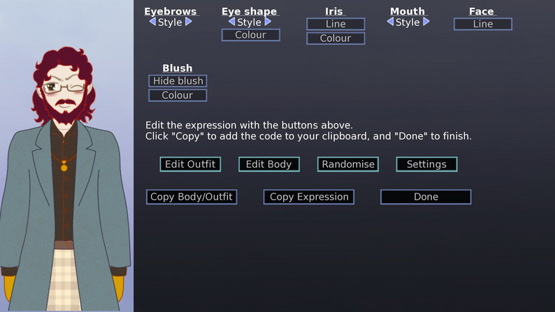 Ren'py Sprite Creator by Spiral Atlas