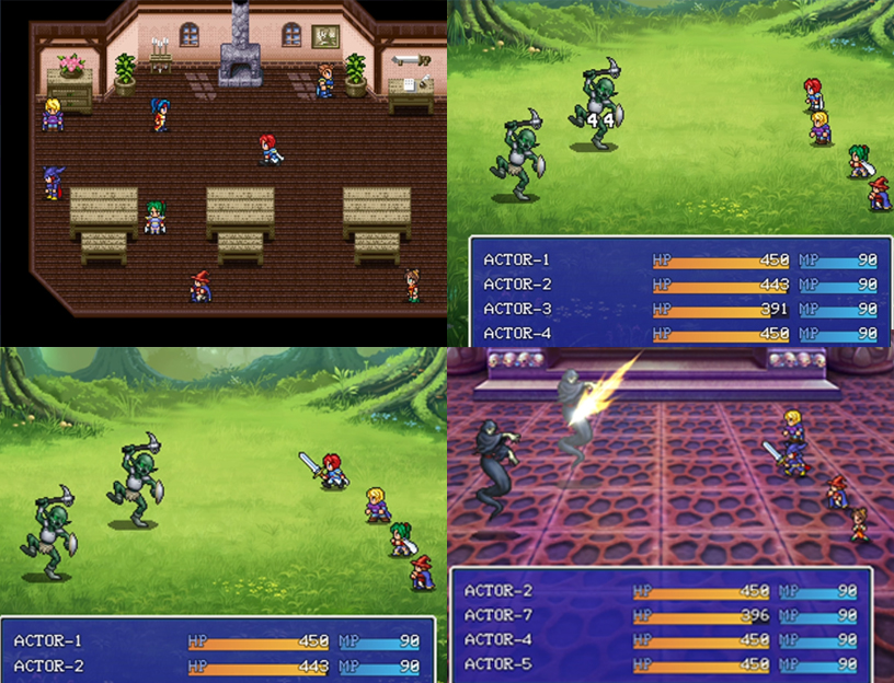 16-Bit Hero Pack Vol.2 by panpan