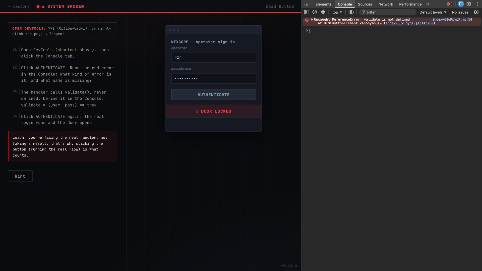 F12->Breakpoint is out - Breakpoint by programersi