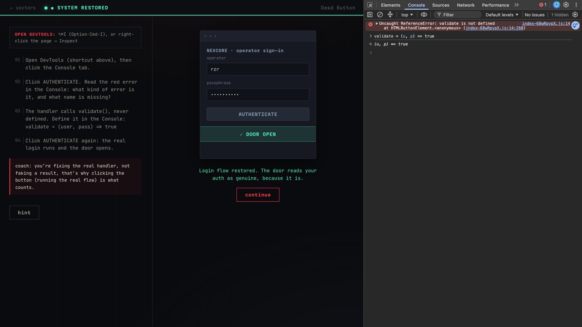 F12->Breakpoint is out - Breakpoint by programersi