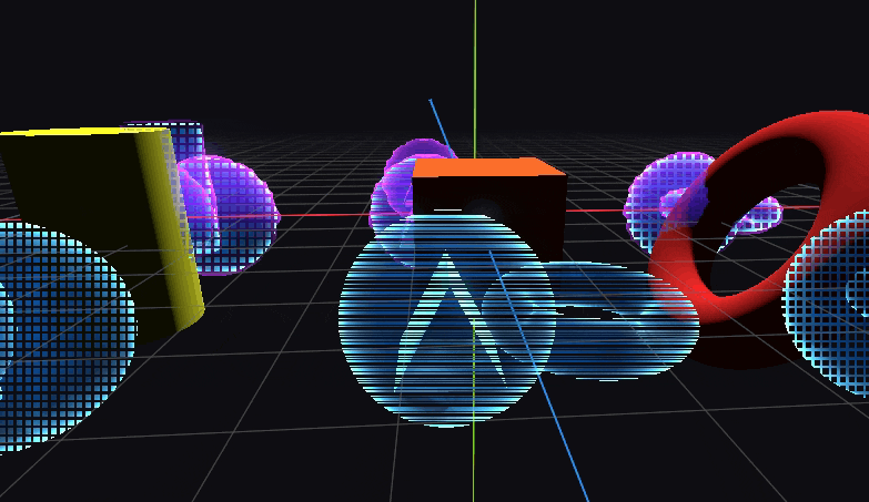 Godot Hologram Shaders by GameIdea Studio