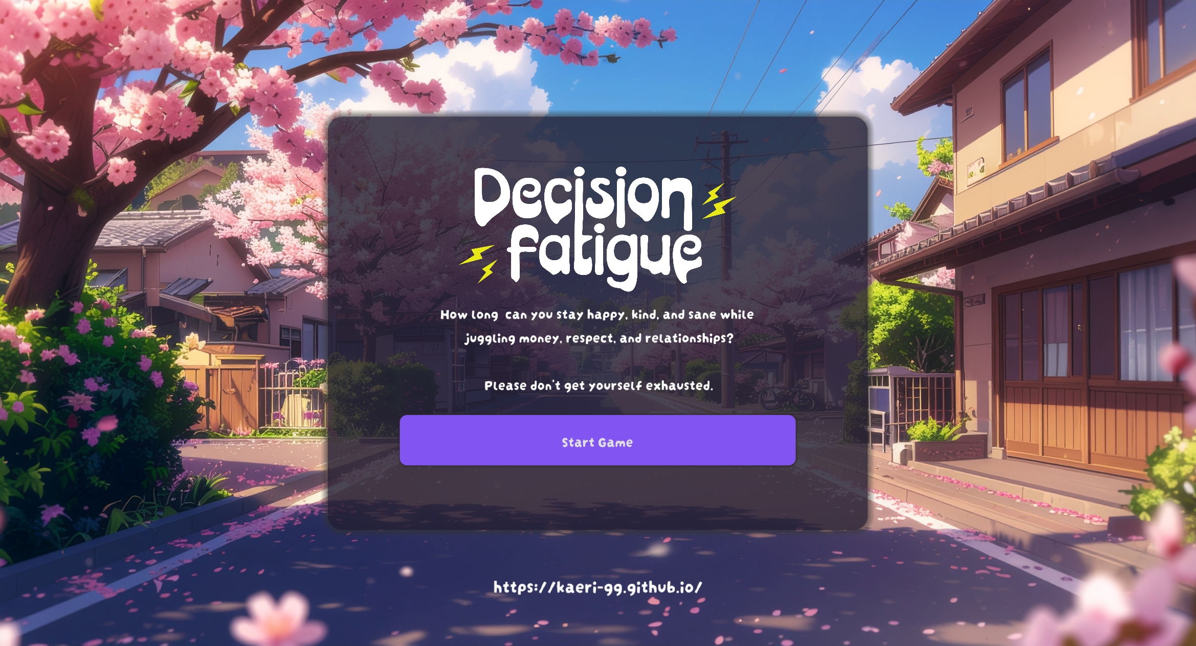 Screenshot 3 for Decision Fatigue