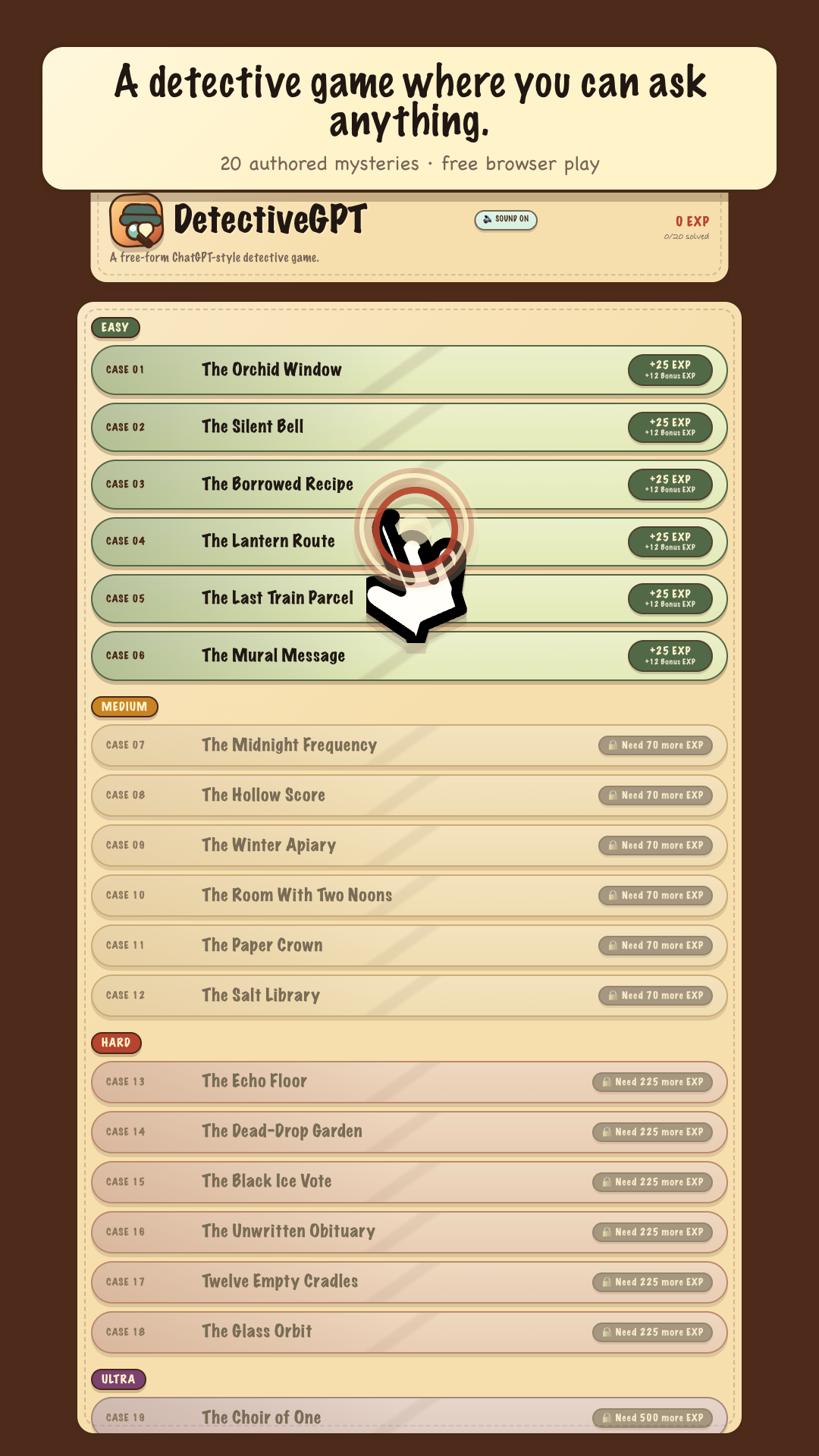 Screenshot 2 for detectiveGPT