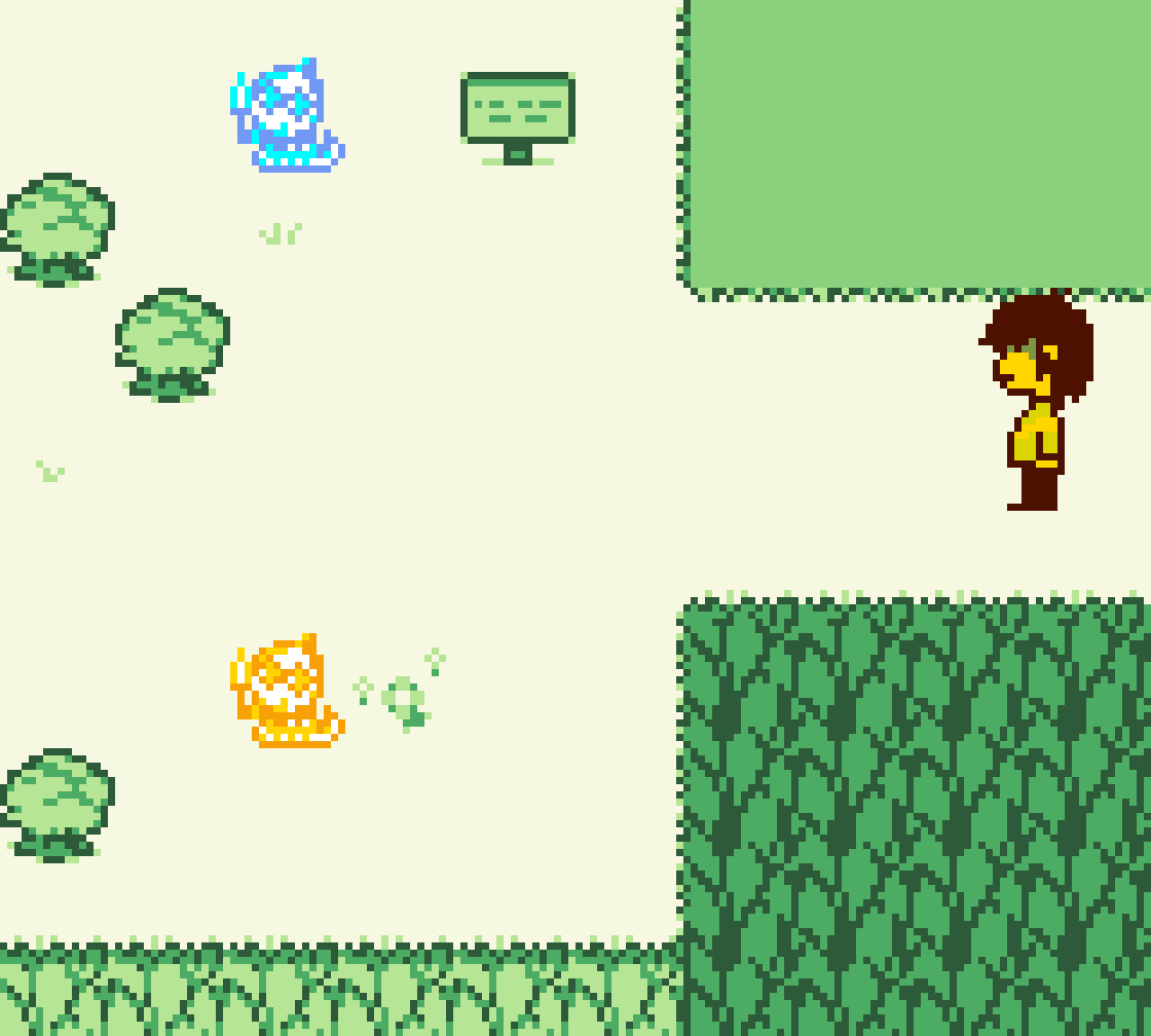 Screenshot 2 for Mancountry: Gameboy Edition - A Deltarune Fangame