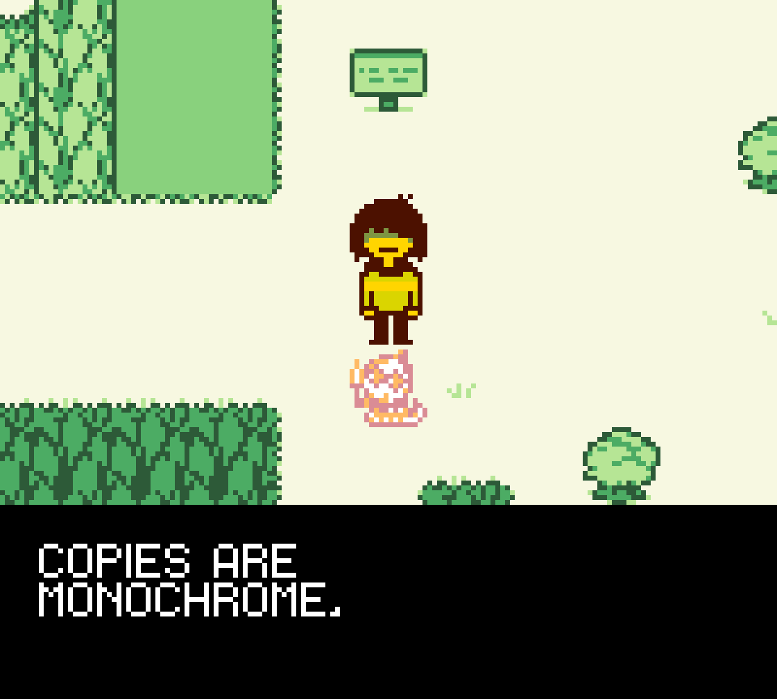 Screenshot 3 for Mancountry: Gameboy Edition - A Deltarune Fangame