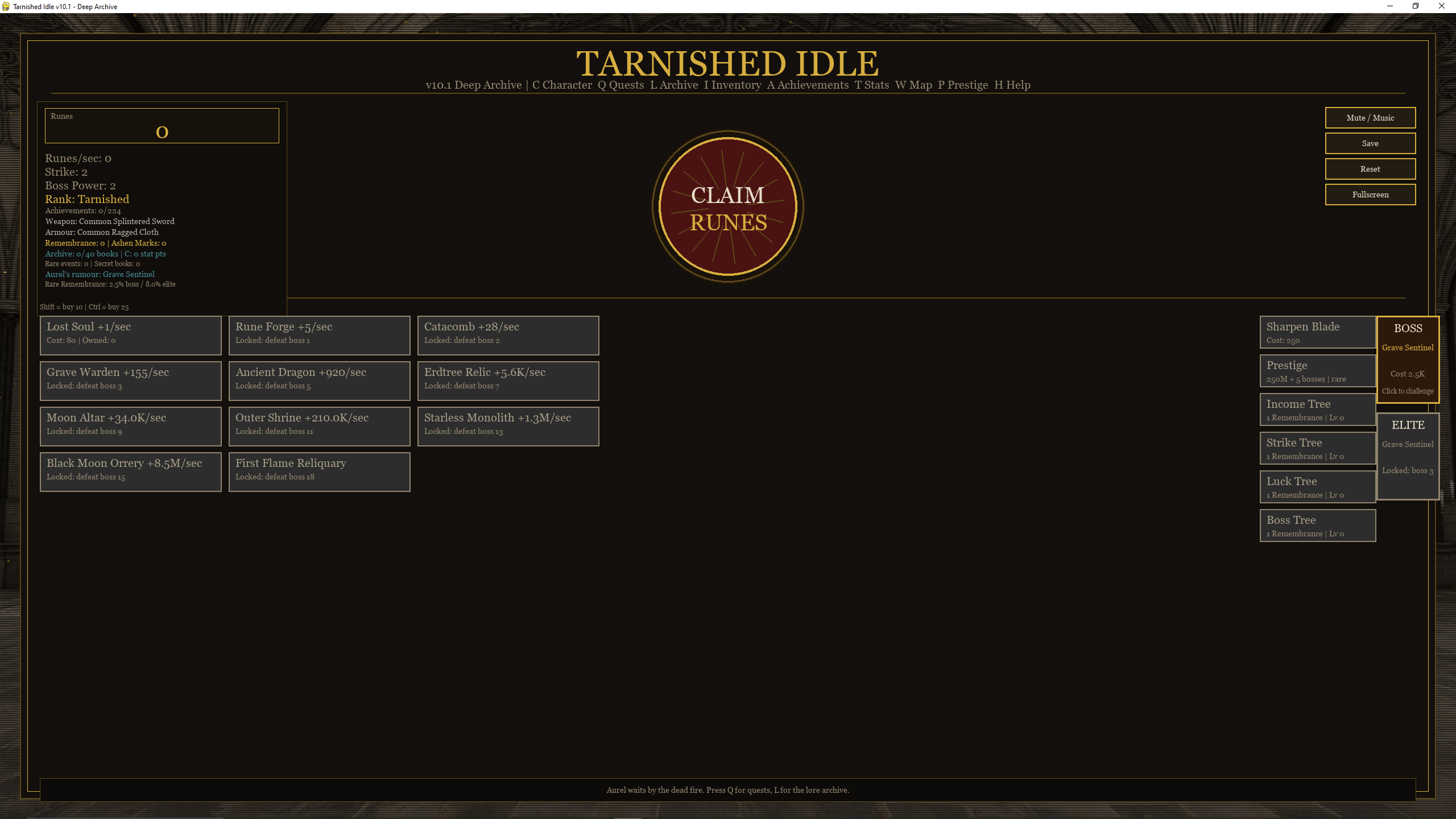 Screenshot 3 for Tarnished Idle