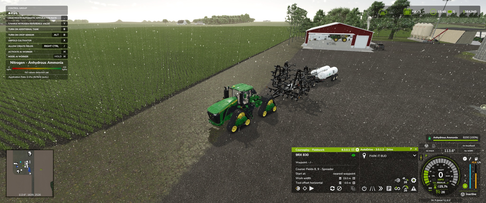 Screenshot 3 for Anhydrous Ammonia Pack FS25