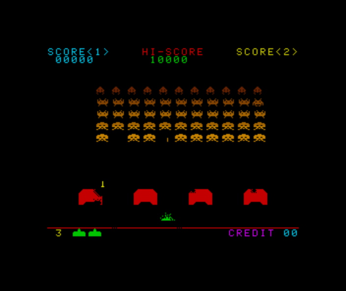Salón de la fama Space Invaders Co-Op
