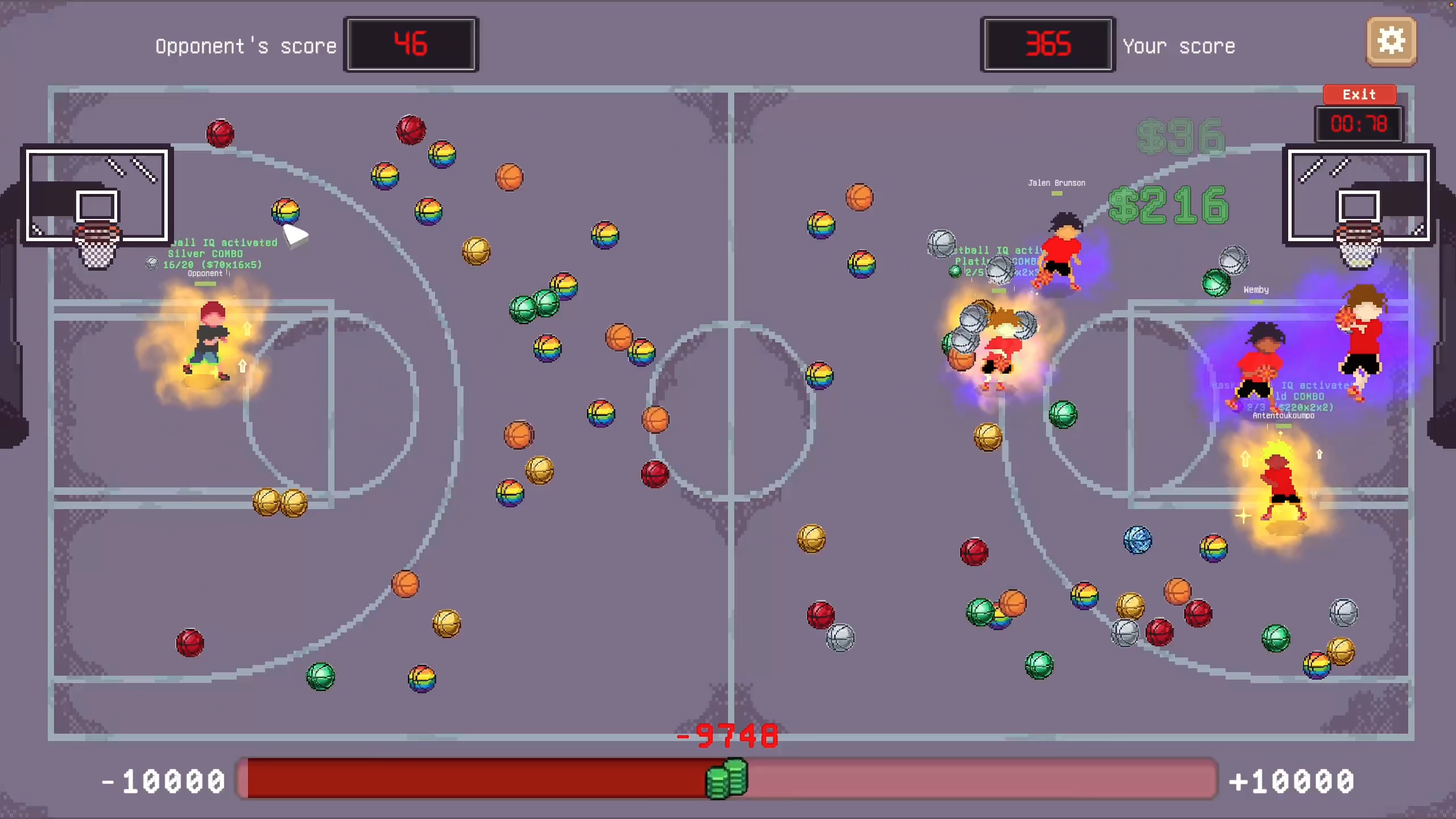 Screenshot 3 for Swish Ball Clicker Demo Update