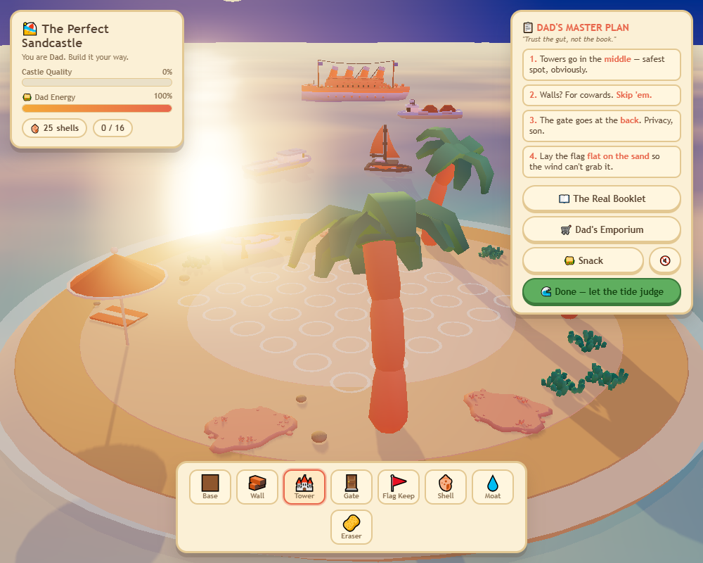 Screenshot 4 for The Perfect Sandcastle