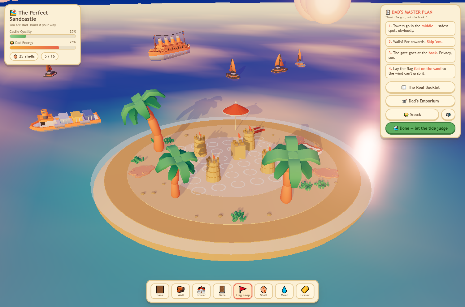 Screenshot 8 for The Perfect Sandcastle