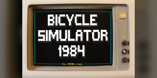 Cover image for Bicycle Simulator 1984