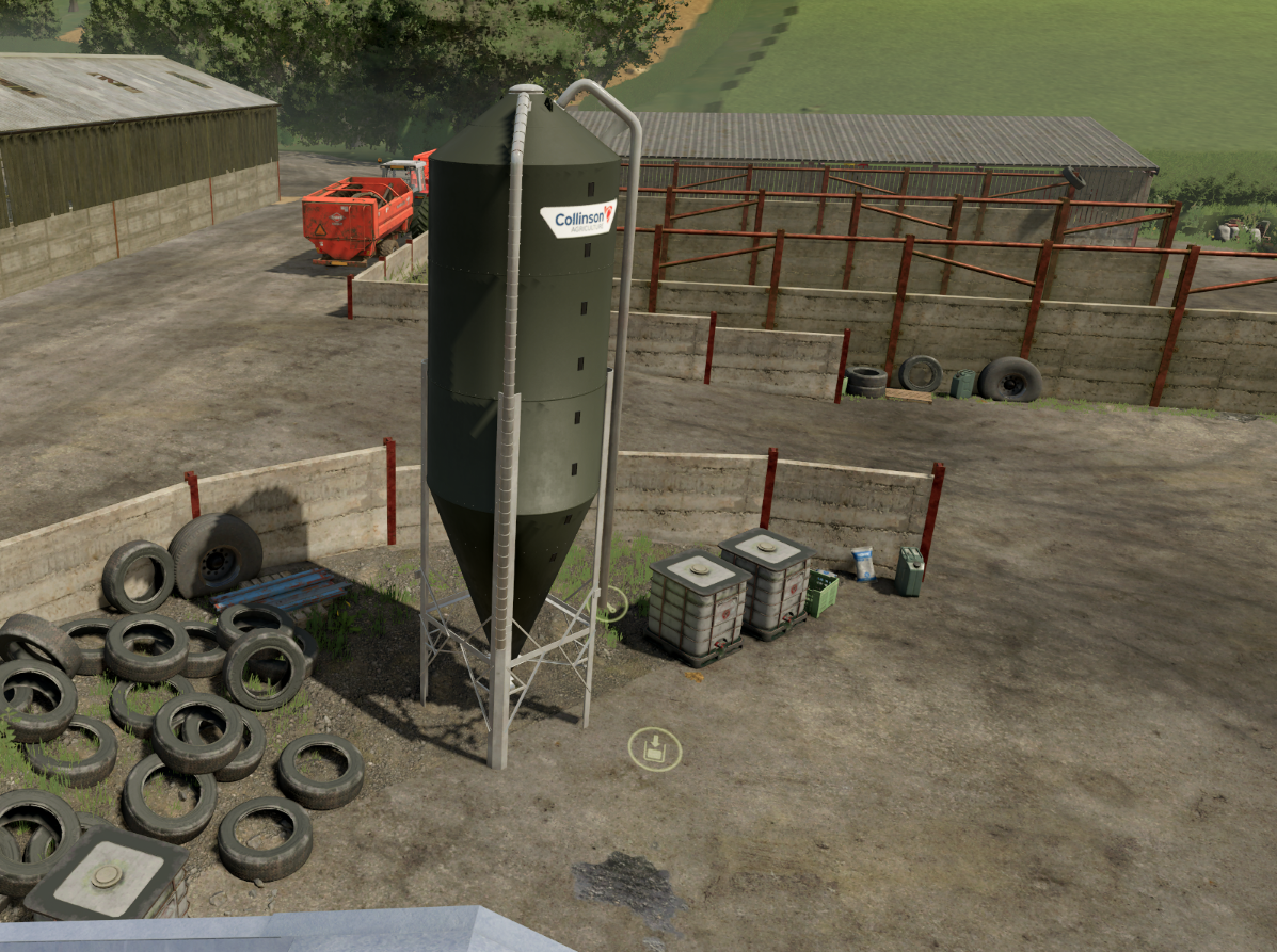 Screenshot 3 for FS25 UK Collinson Silo 35000