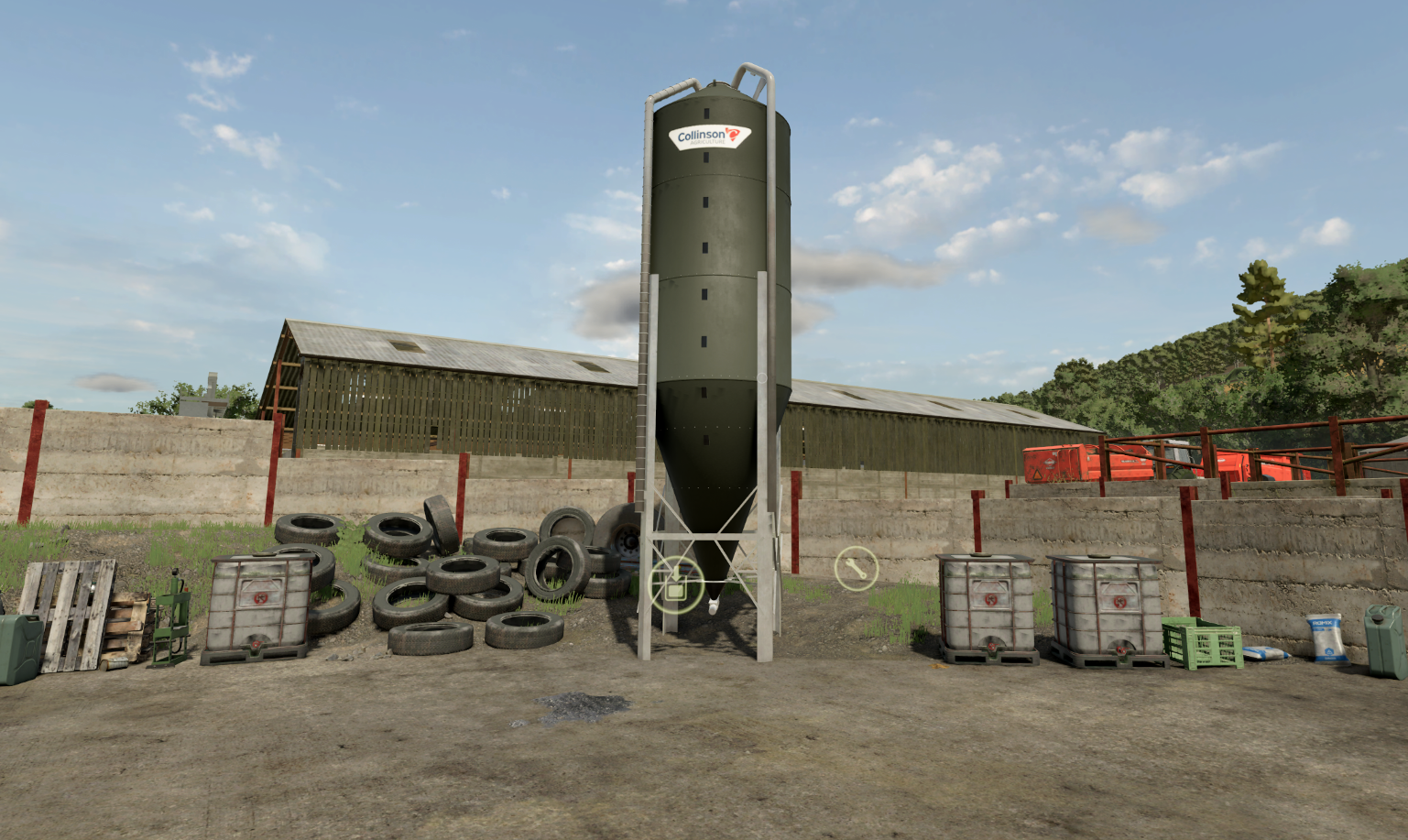 Screenshot 2 for FS25 UK Collinson Silo 35000
