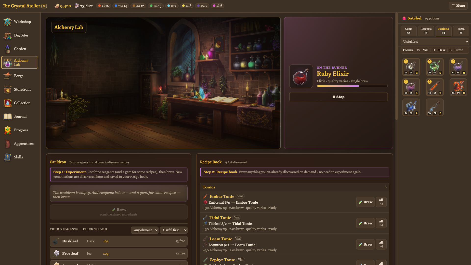 Screenshot 7 for The Crystal Atelier