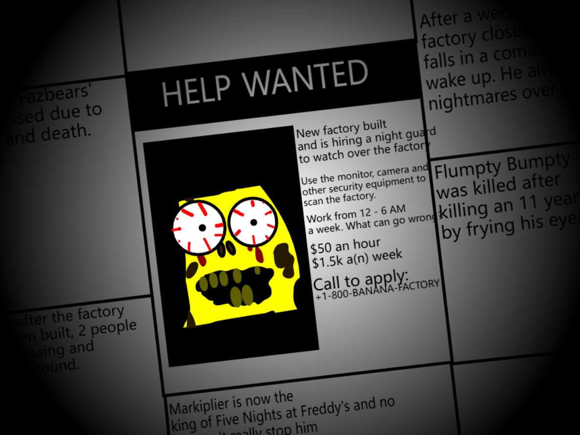 Screenshot 2 for Five Nights at Banana's (NIGHT 1)