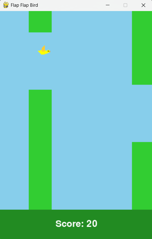 Flap Flap Bird a Flappy Bird clone by amazingjameso