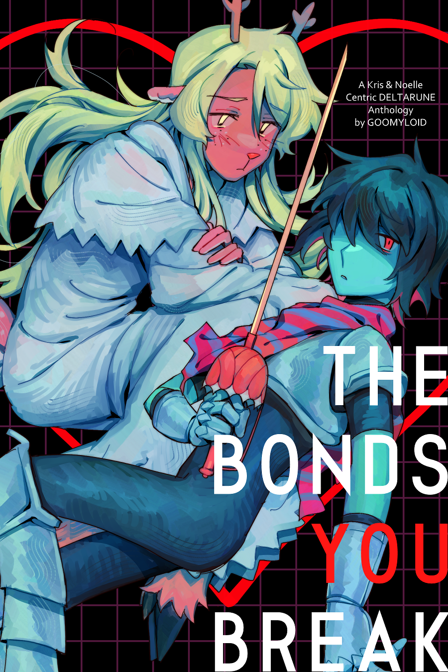 Screenshot 2 for THE BONDS YOU BREAK: A Kris & Noelle Centric DELTARUNE Anthology