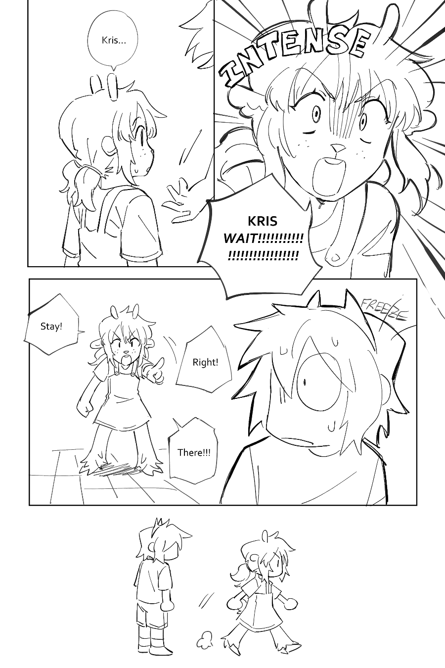 Screenshot 4 for THE BONDS YOU BREAK: A Kris & Noelle Centric DELTARUNE Anthology
