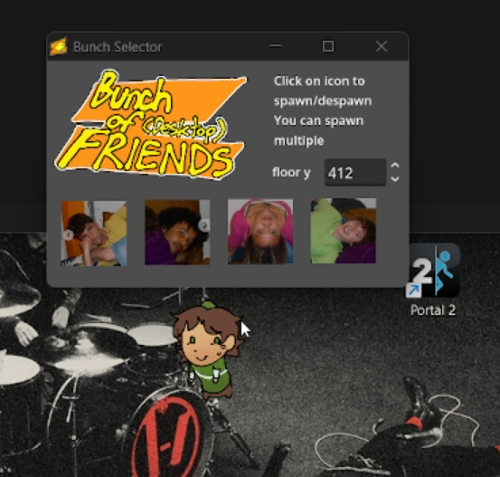 Screenshot 3 for Bunch of Desktop Friends