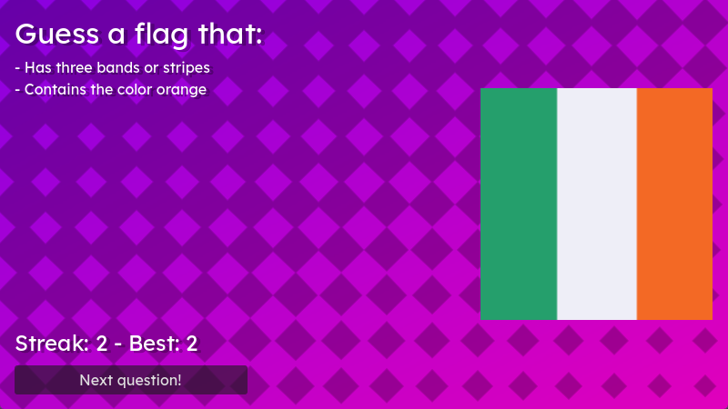 Screenshot 4 for Flag Quiz Game