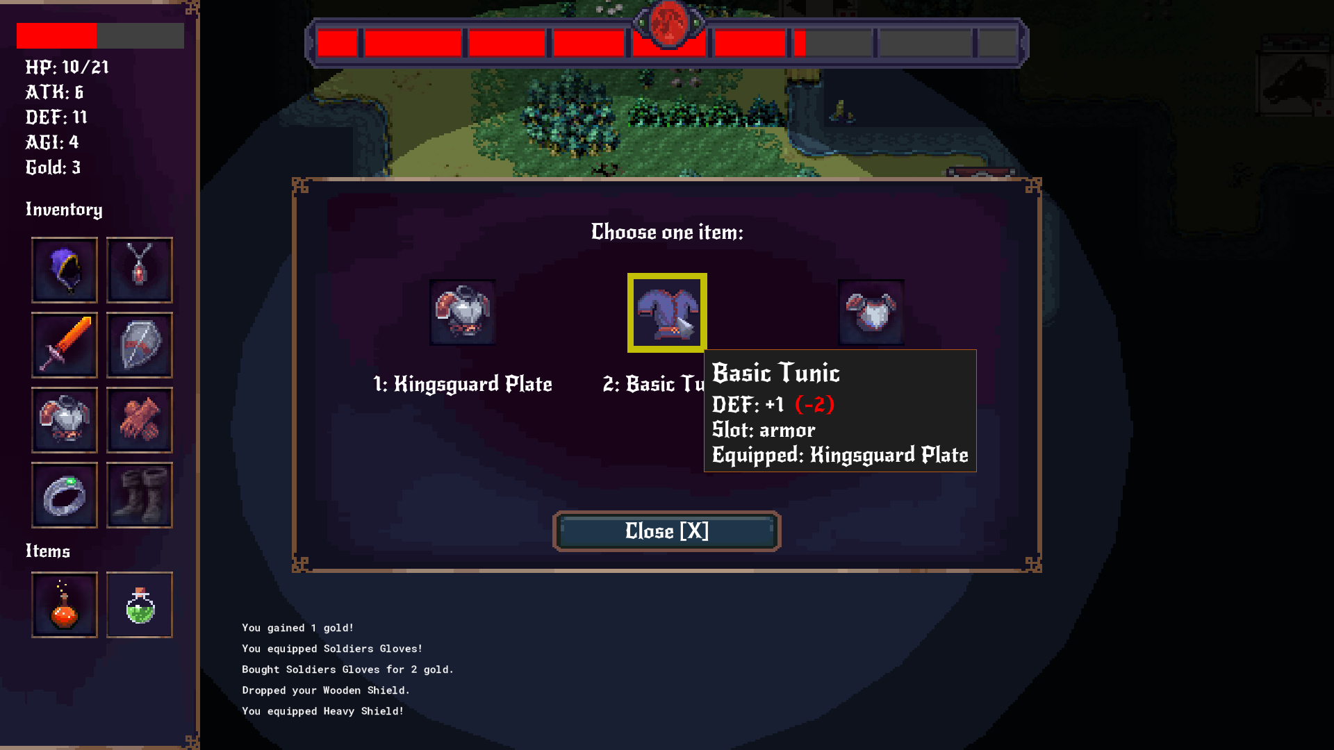 Screenshot 3 for Knight on Fire Demo
