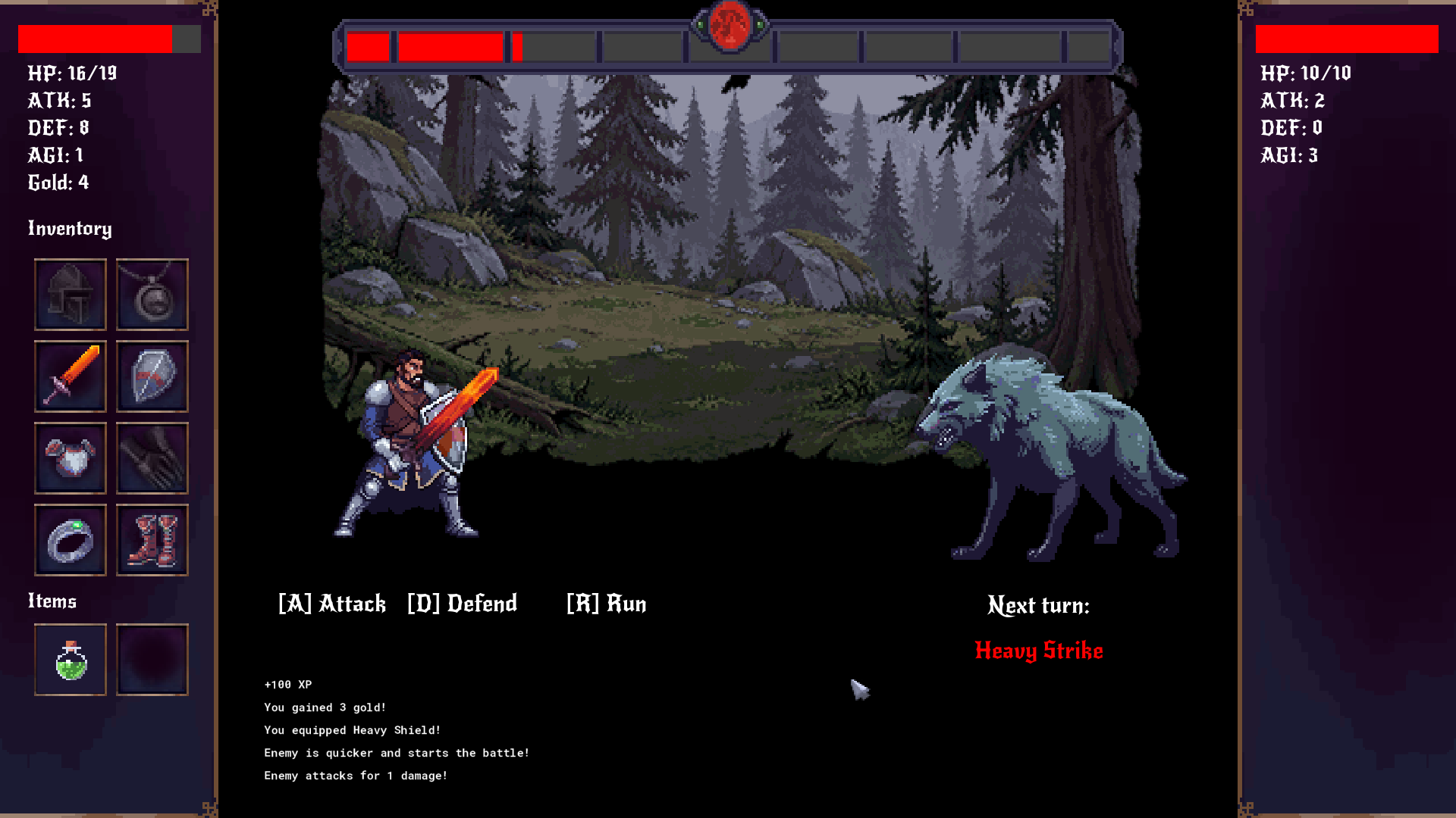 Screenshot 4 for Knight on Fire Demo