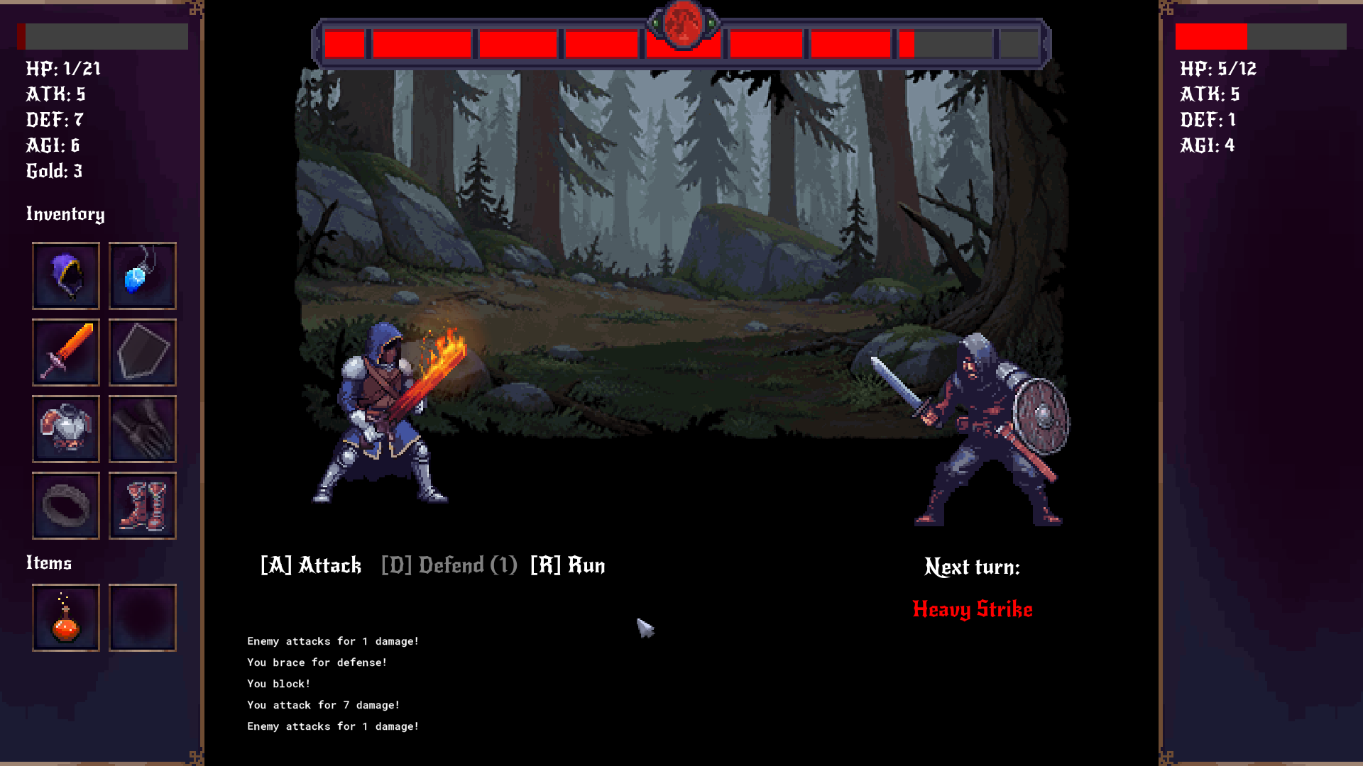 Screenshot 8 for Knight on Fire Demo