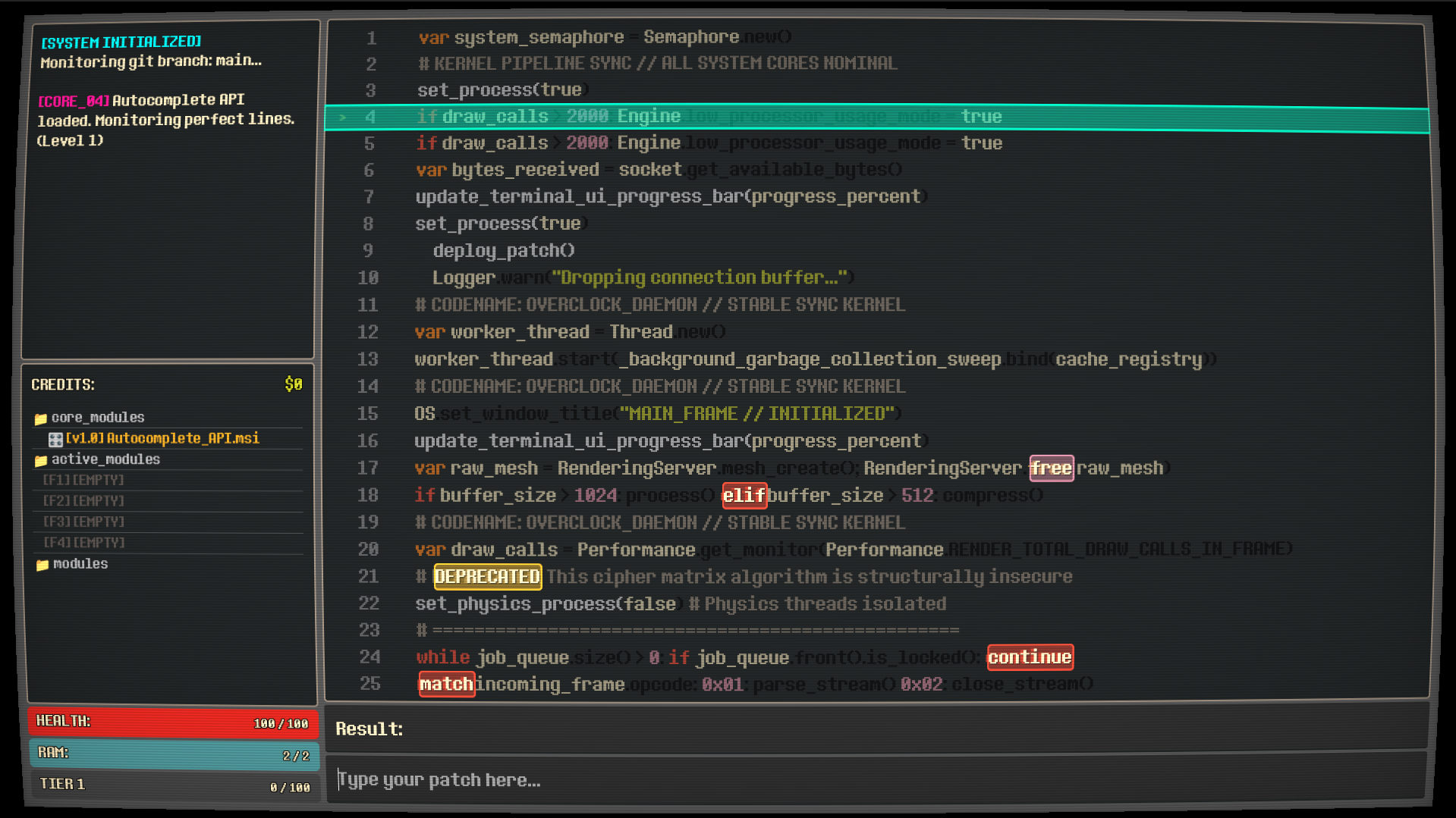 Screenshot 2 for Drop the Hotfix - [Prototype]