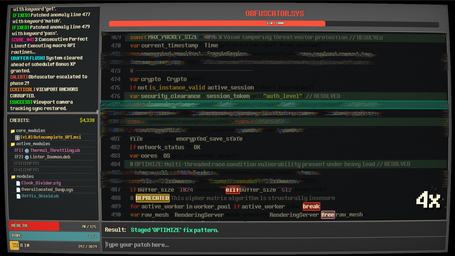 Screenshot 4 for Drop the Hotfix - [Prototype]