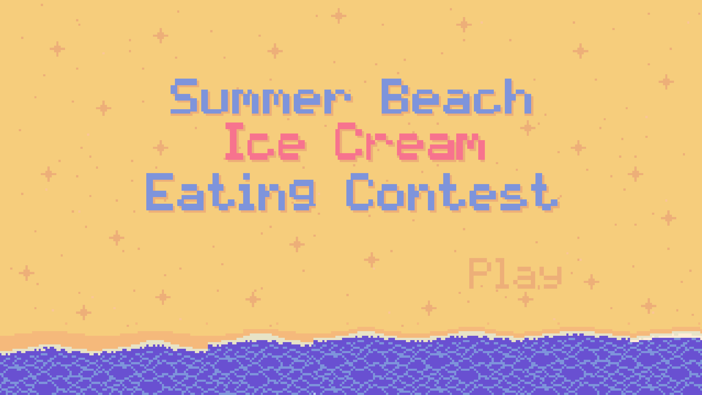 Screenshot 2 for Summer Beach Ice Cream Eating Contest