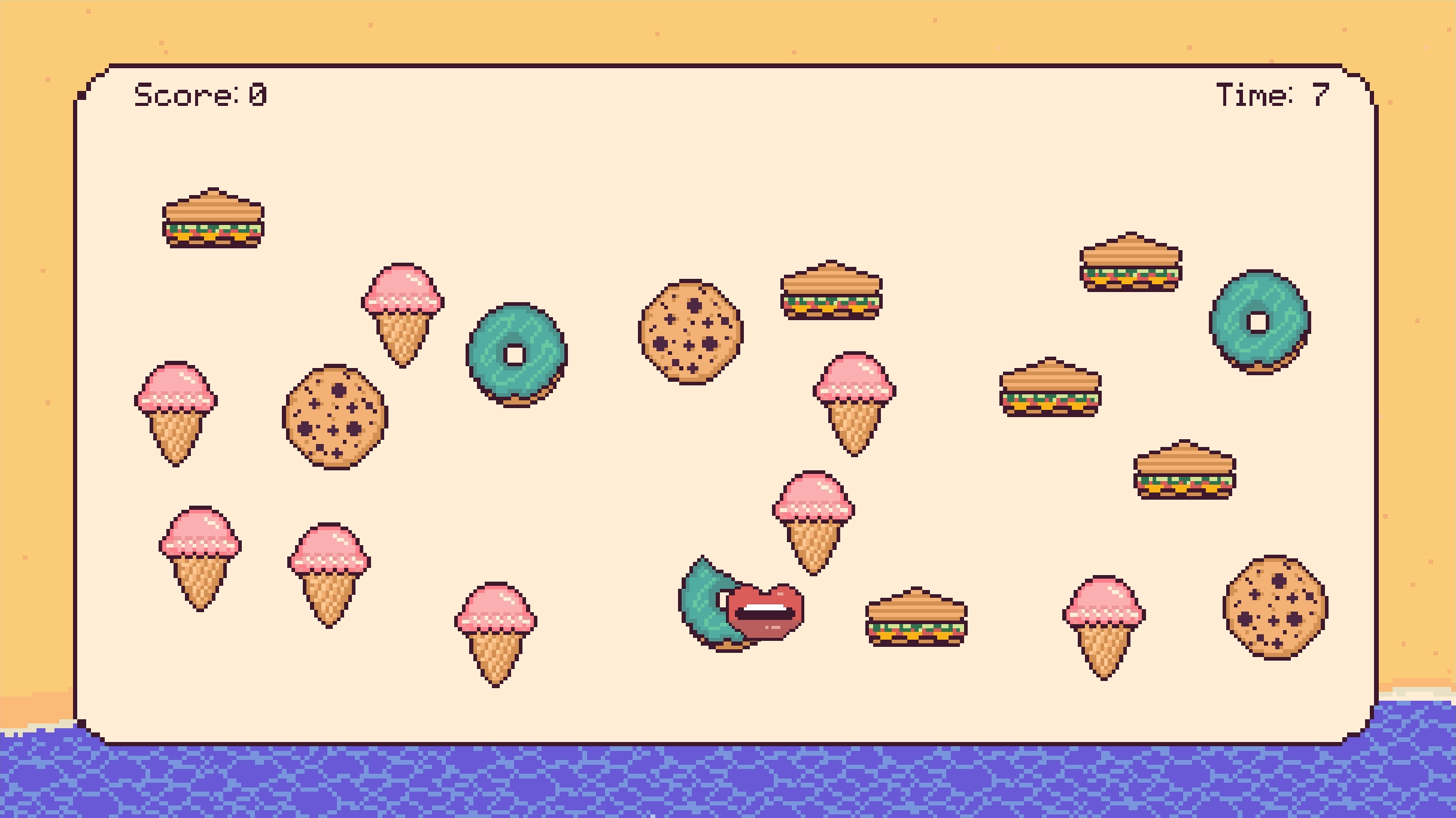 Screenshot 4 for Summer Beach Ice Cream Eating Contest