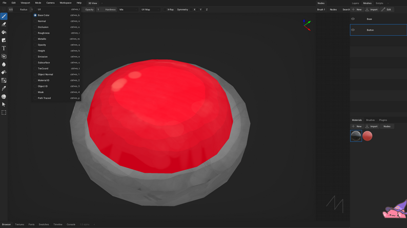 Key Texture Button Textured button by Station1