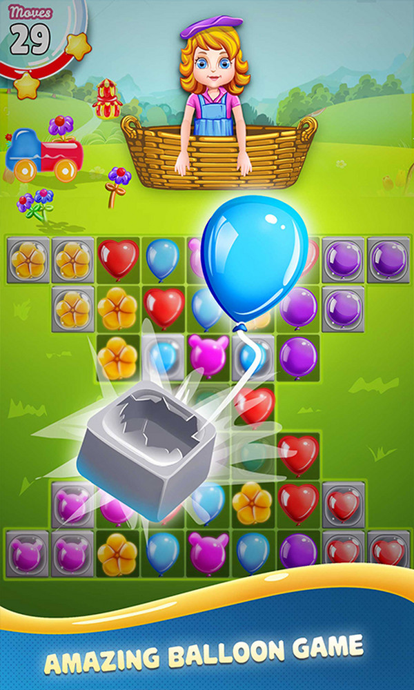 free Balloon Paradise - Match 3 Puzzle Game