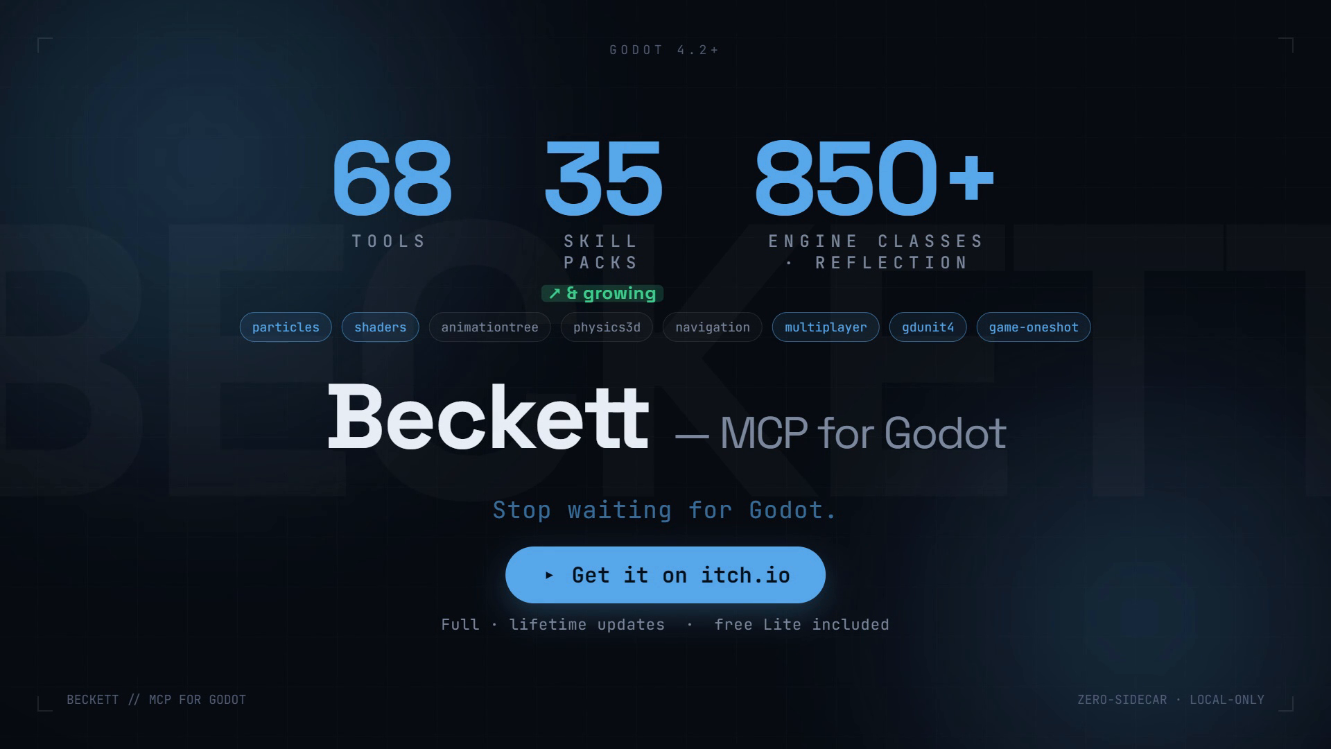 Screenshot 6 for Beckett — MCP for Godot
