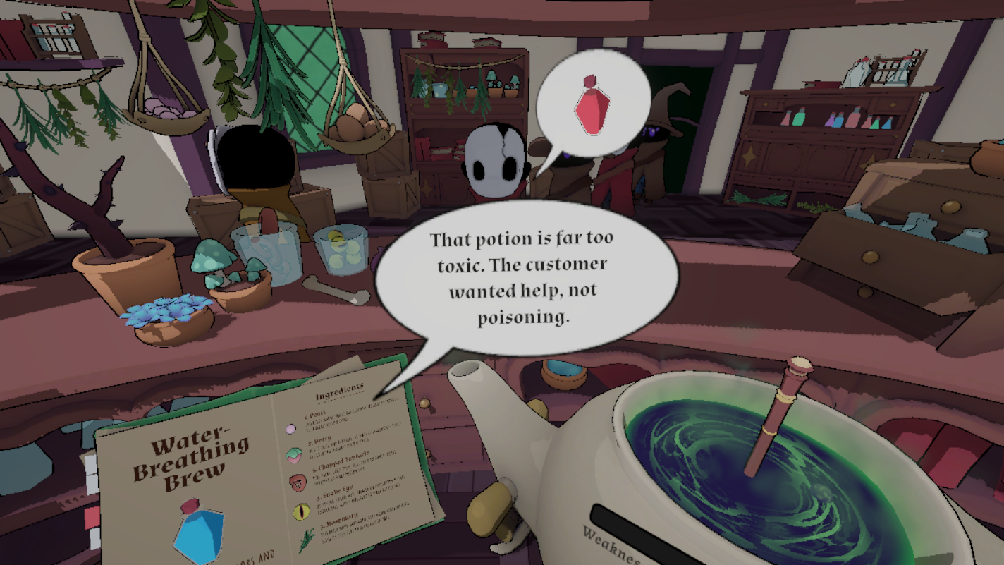 Screenshot 3 for Of Book and Potions