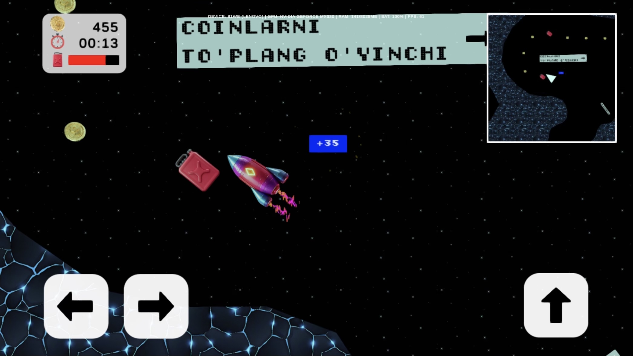 Screenshot 3 for Fire Trail Rocket