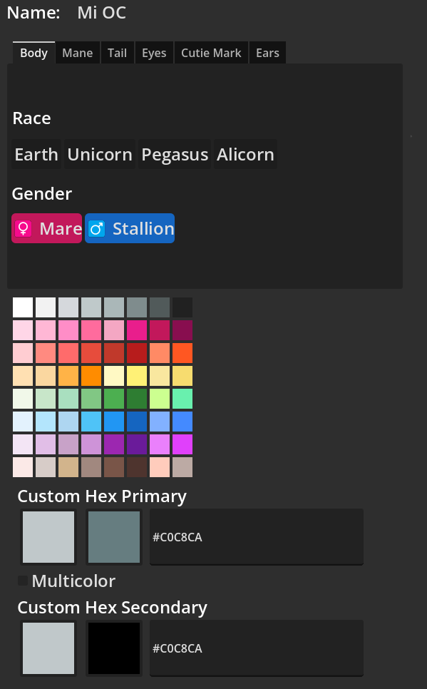 Screenshot 4 for Pony Forge Creation