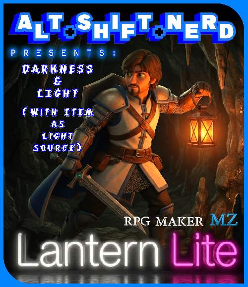 Screenshot 2 for ASN Lantern Lite: Simple Darkness & Lantern Light Source (RPG Maker MZ)