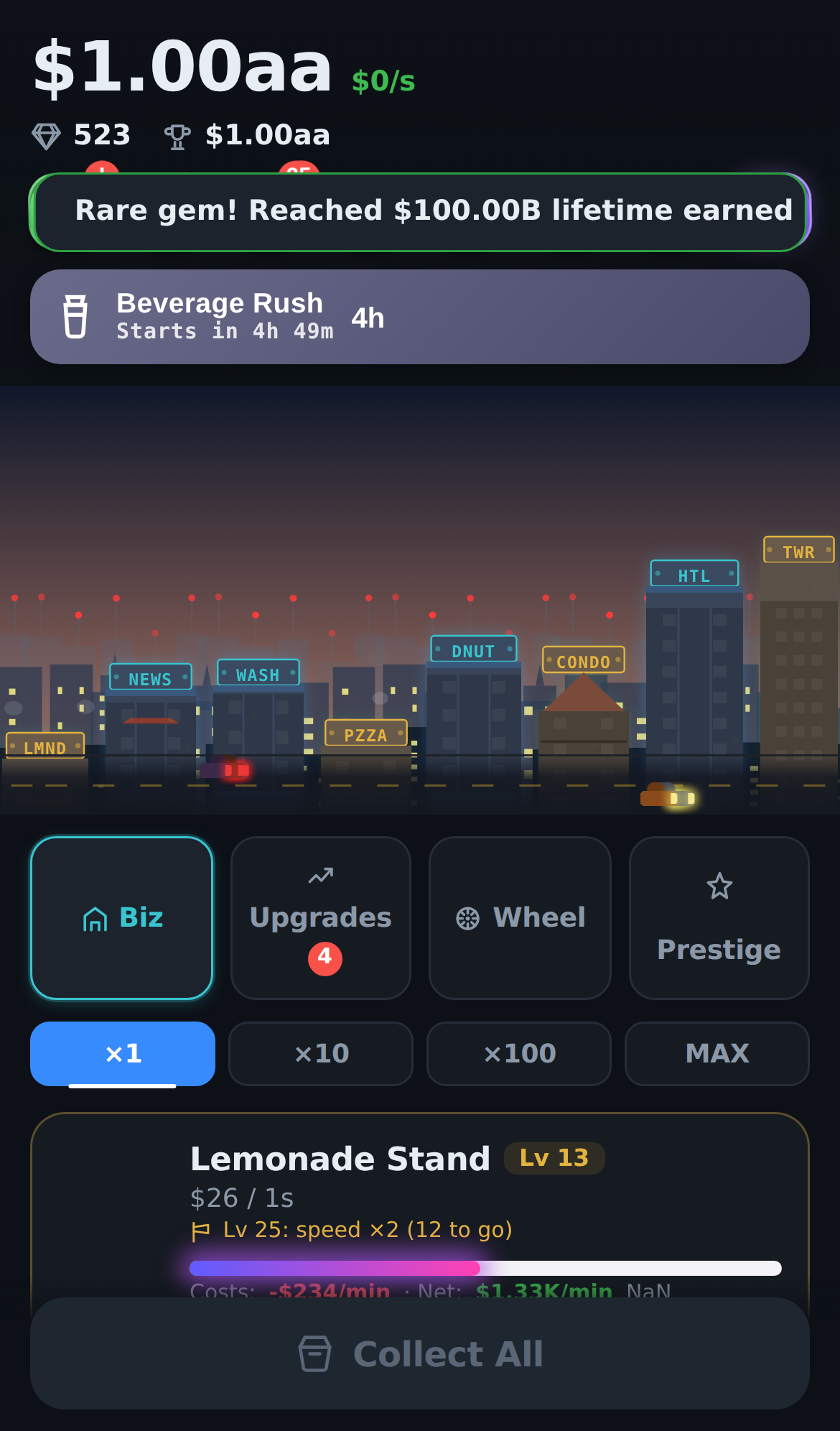 Screenshot 4 for Skyline Empire Tycoon Demo